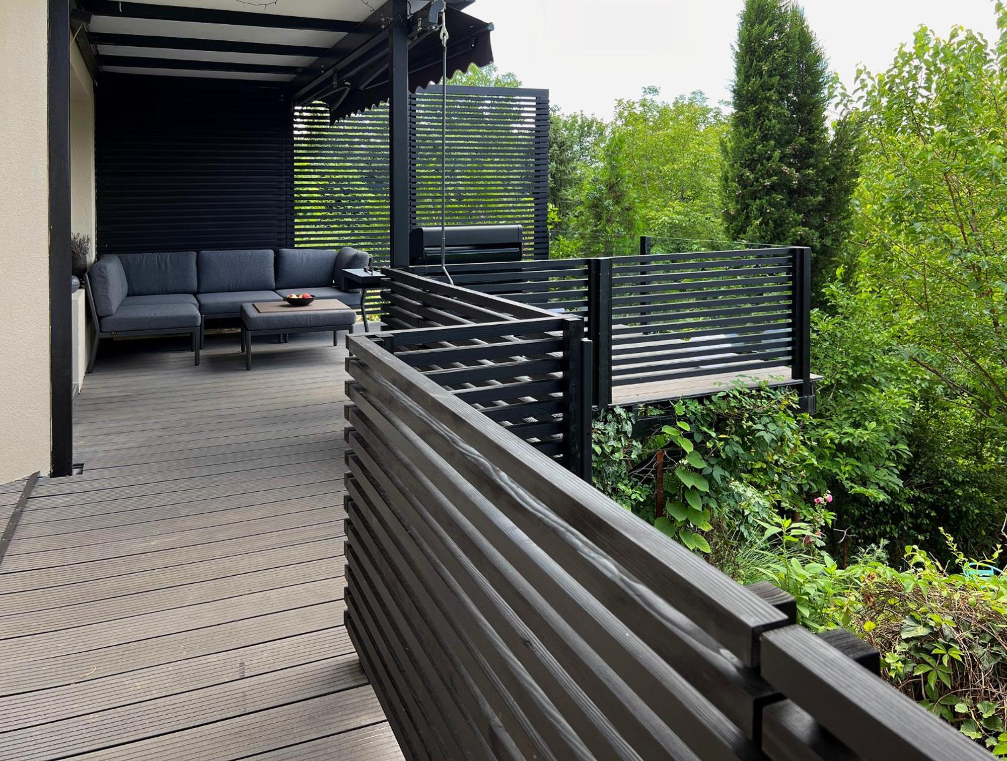 Ferienwohnung Pergola House In A Green Oasis With Fantastic View Petrovaradin Exterior foto